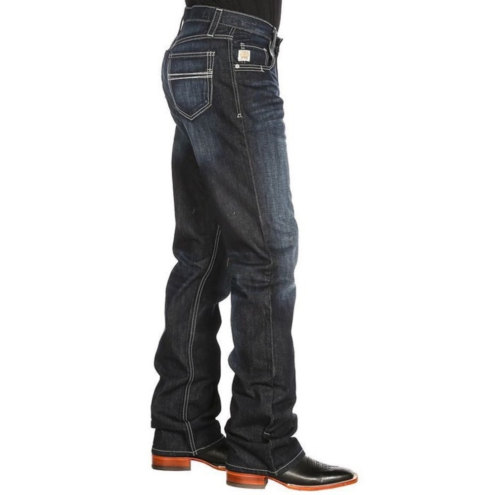NWT Cinch Carter 2.4 Mens Relaxed Bootcut Jeans Dark Wash 34x36 MB71934005